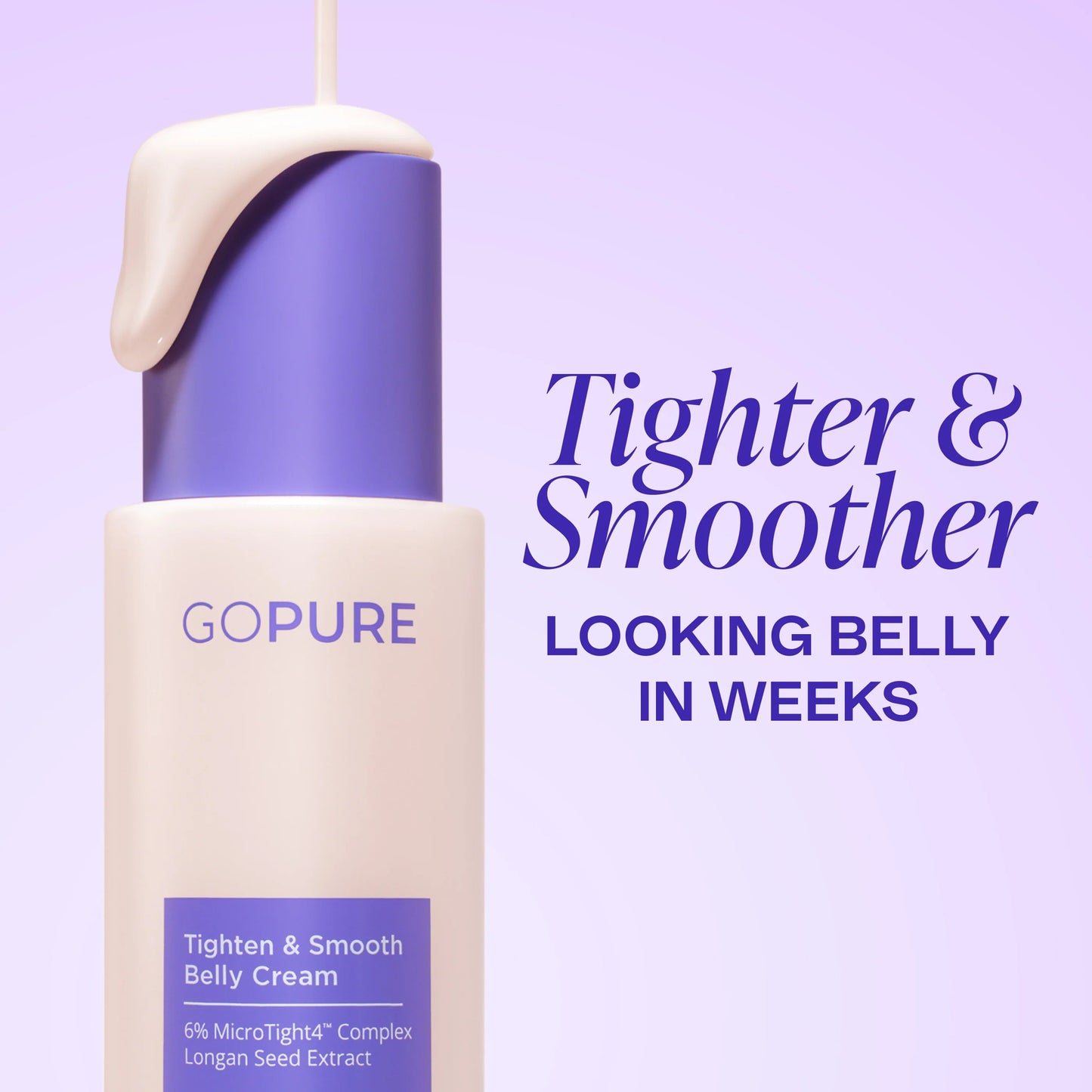 GoPure Belly Cream (Tighten & Smooth Stretch Marks)