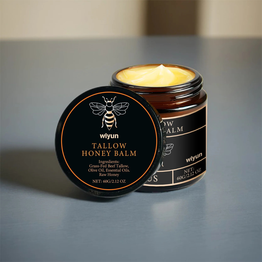 Honey Beef Tallow Balm (Face & Body Moisturizer)